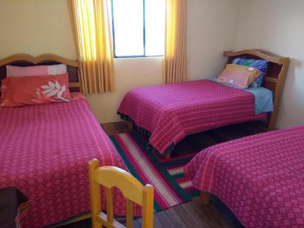 Готель Hostal Luna Del Titikaka En Isla De La Luna Bolivia Екстер'єр фото